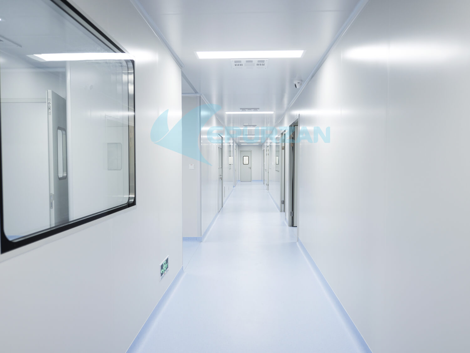 製藥保健品GMP車間裝修工程案例（十萬級）