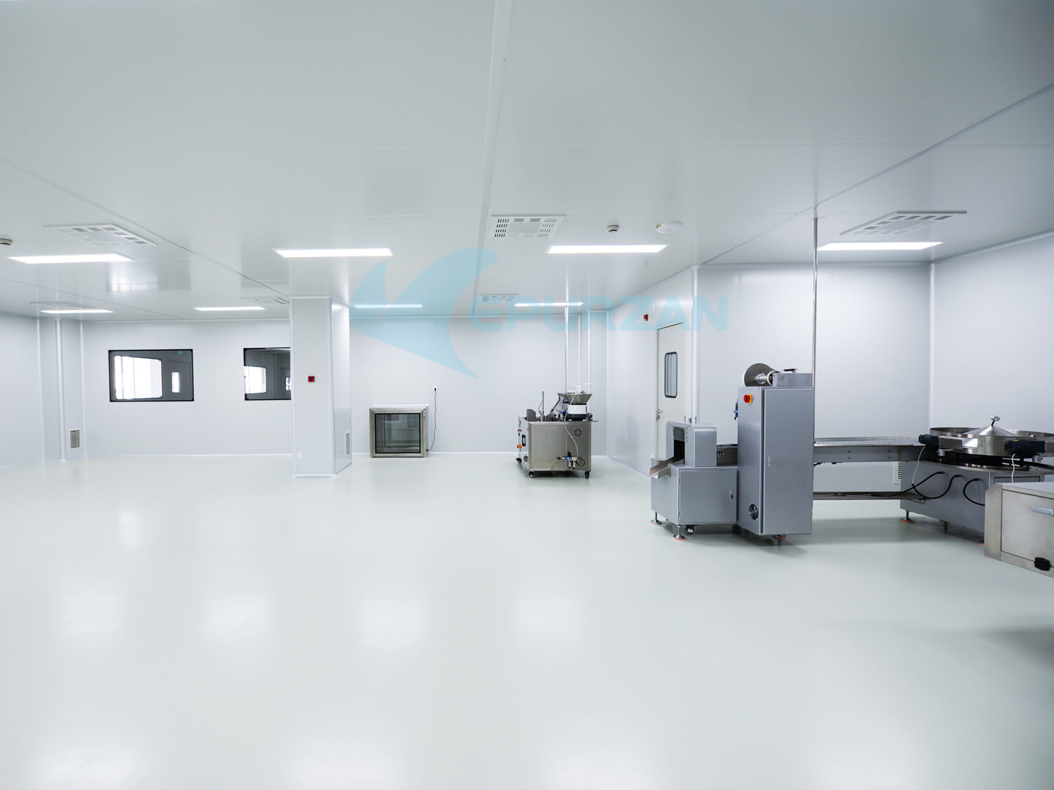 食品無塵車間淨化工程案例（十萬級）